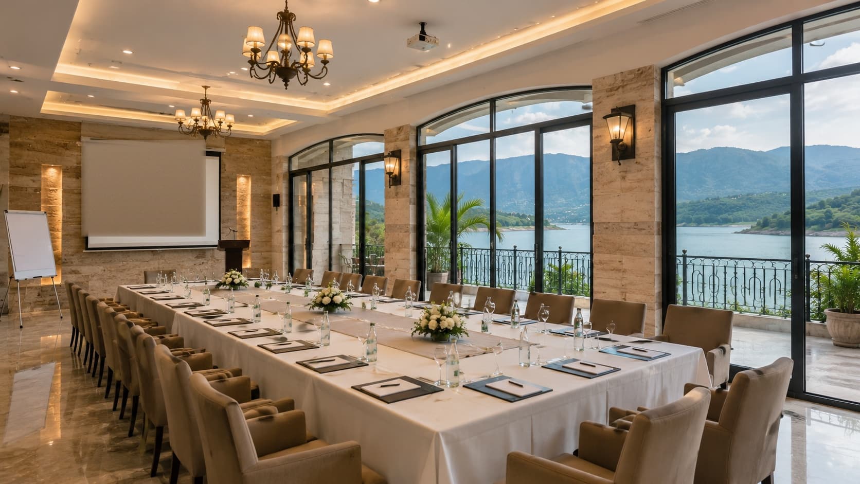 Corporate event and team building at Miras Resort